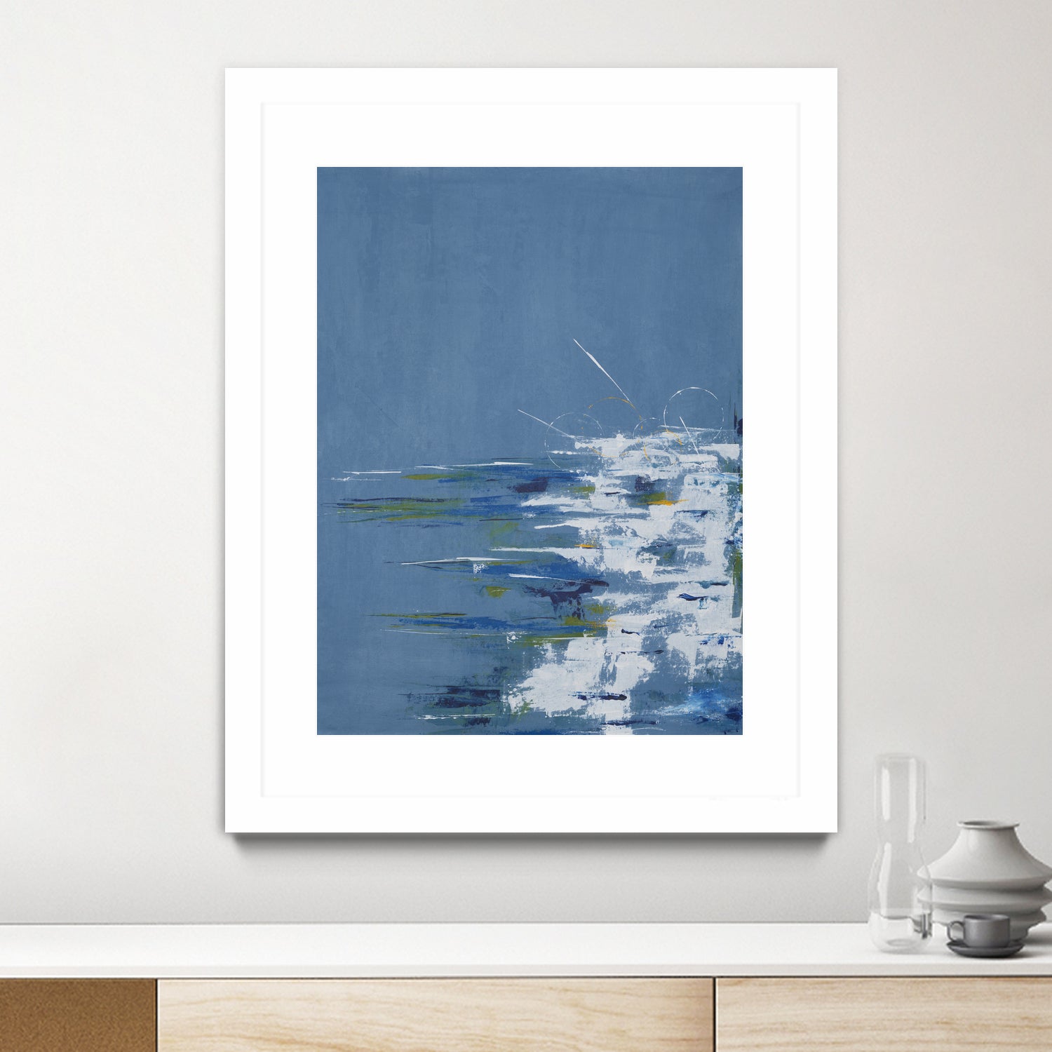 Tip Toe Surf by Daleno Art on GIANT ART -  abstract