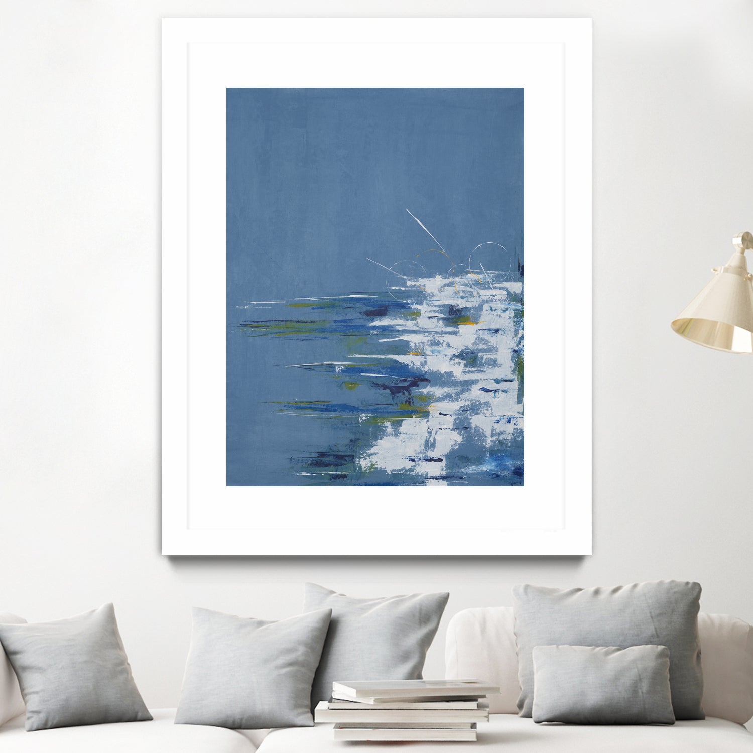 Tip Toe Surf by Daleno Art on GIANT ART -  abstract