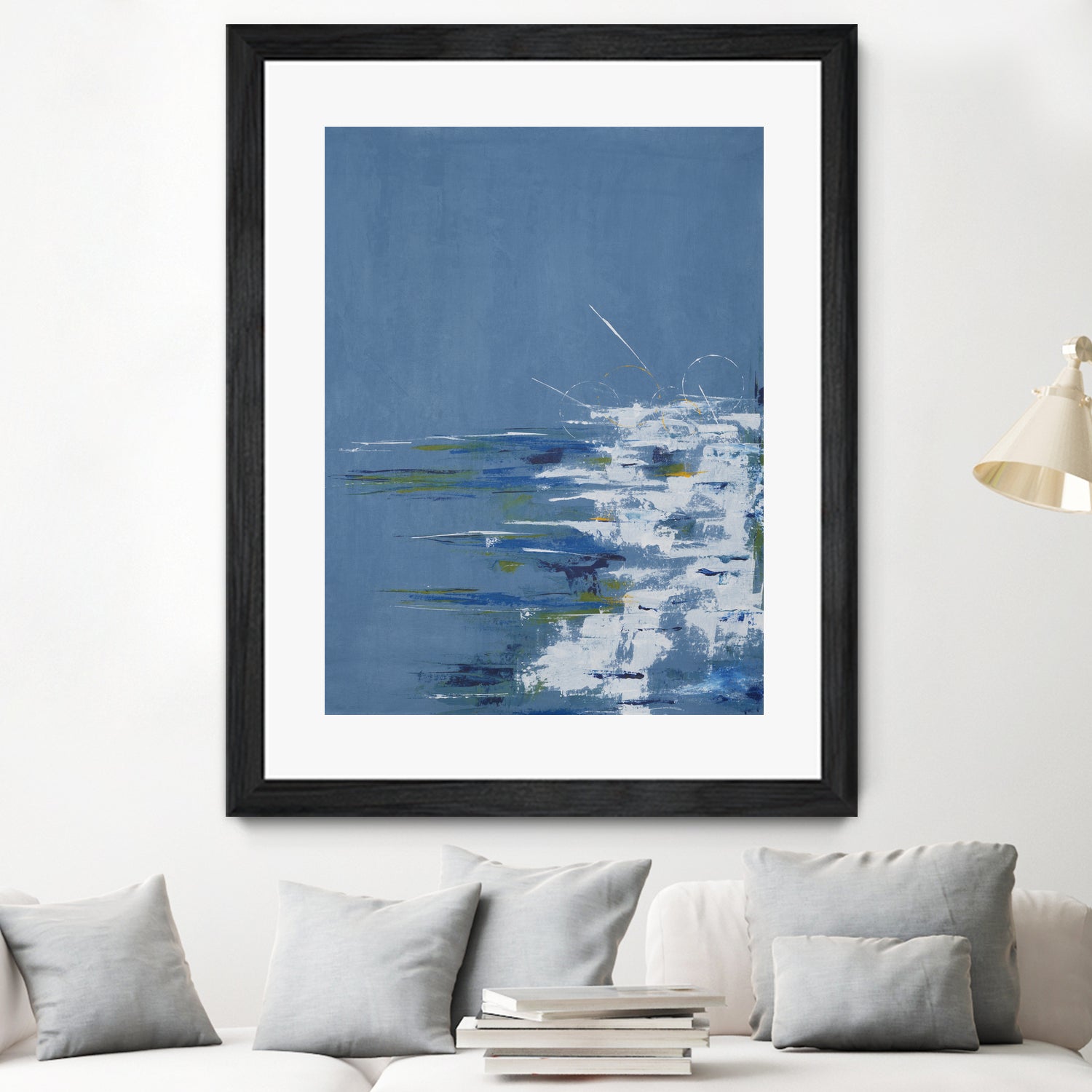 Tip Toe Surf by Daleno Art on GIANT ART -  abstract