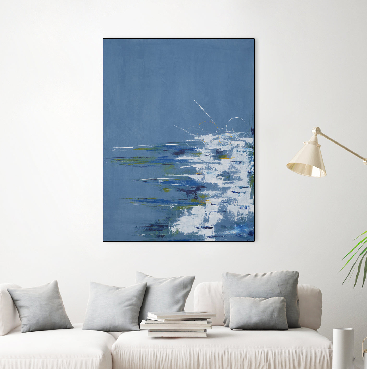 Tip Toe Surf by Daleno Art on GIANT ART -  abstract