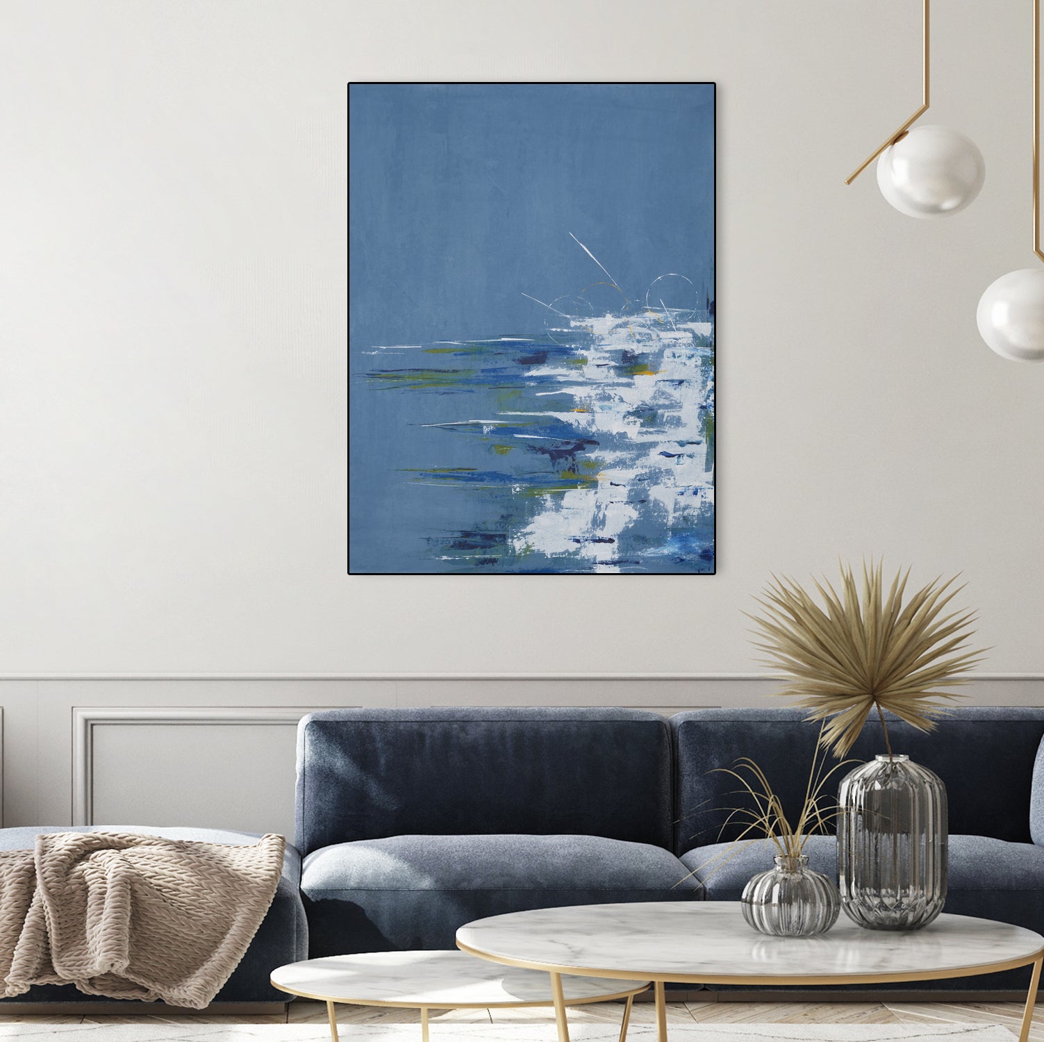 Tip Toe Surf by Daleno Art on GIANT ART -  abstract