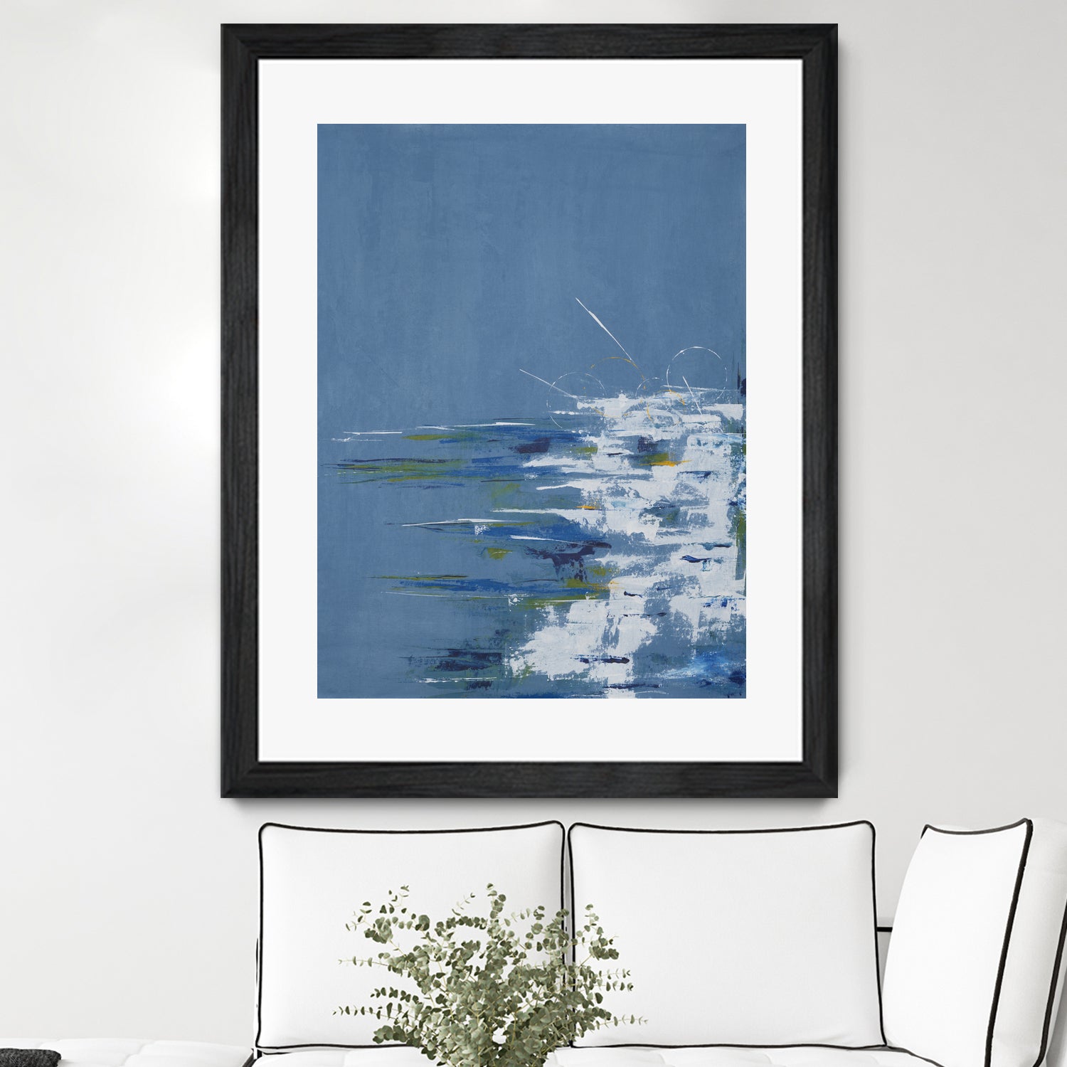 Tip Toe Surf by Daleno Art on GIANT ART -  abstract