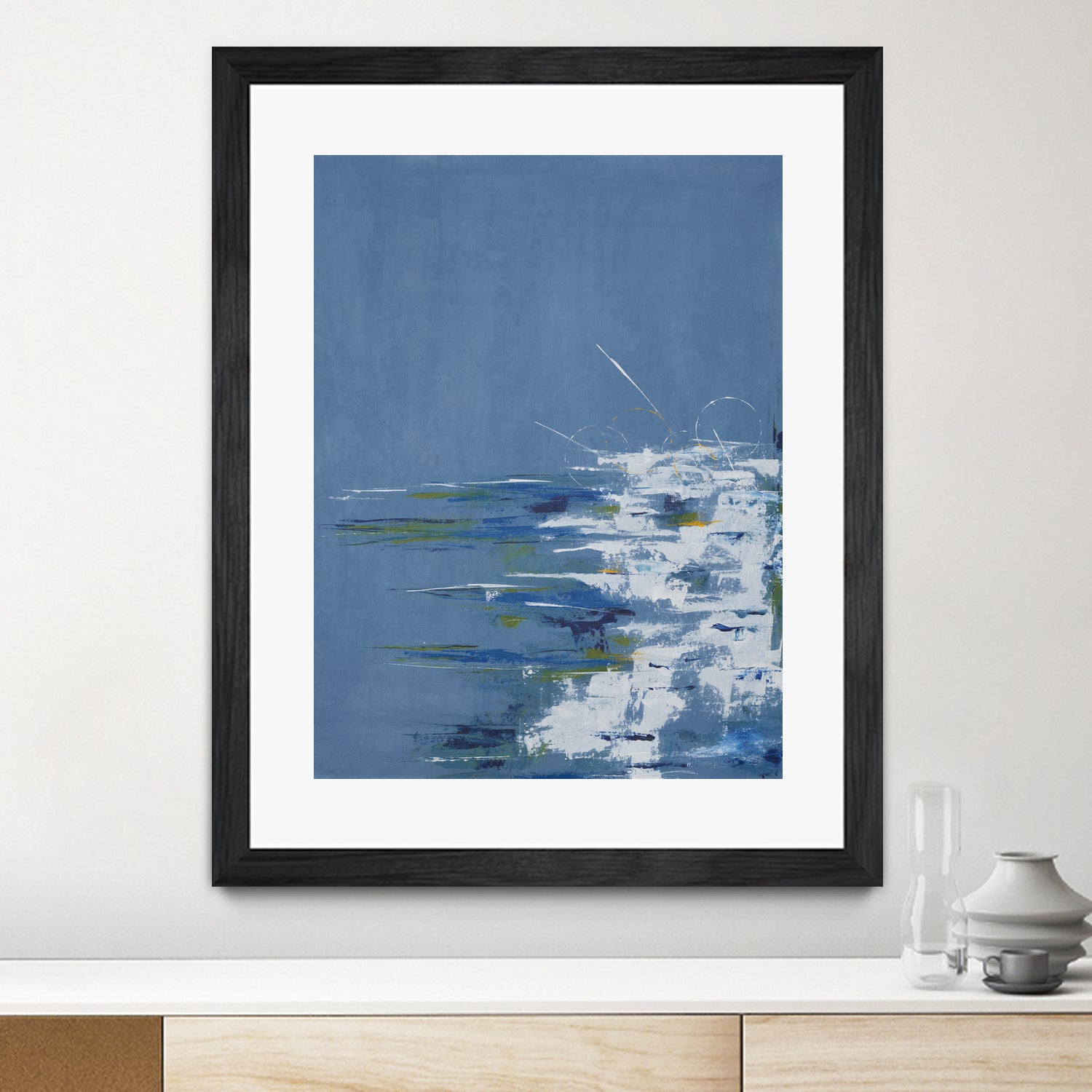 Tip Toe Surf by Daleno Art on GIANT ART -  abstract