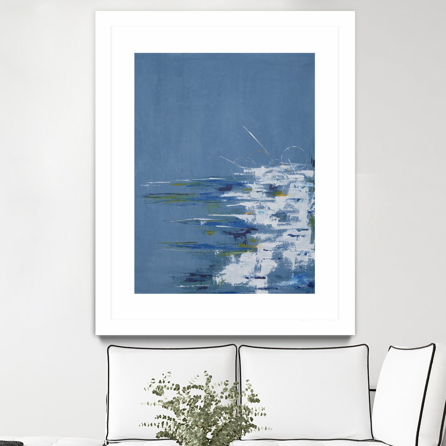 Tip Toe Surf by Daleno Art on GIANT ART -  abstract