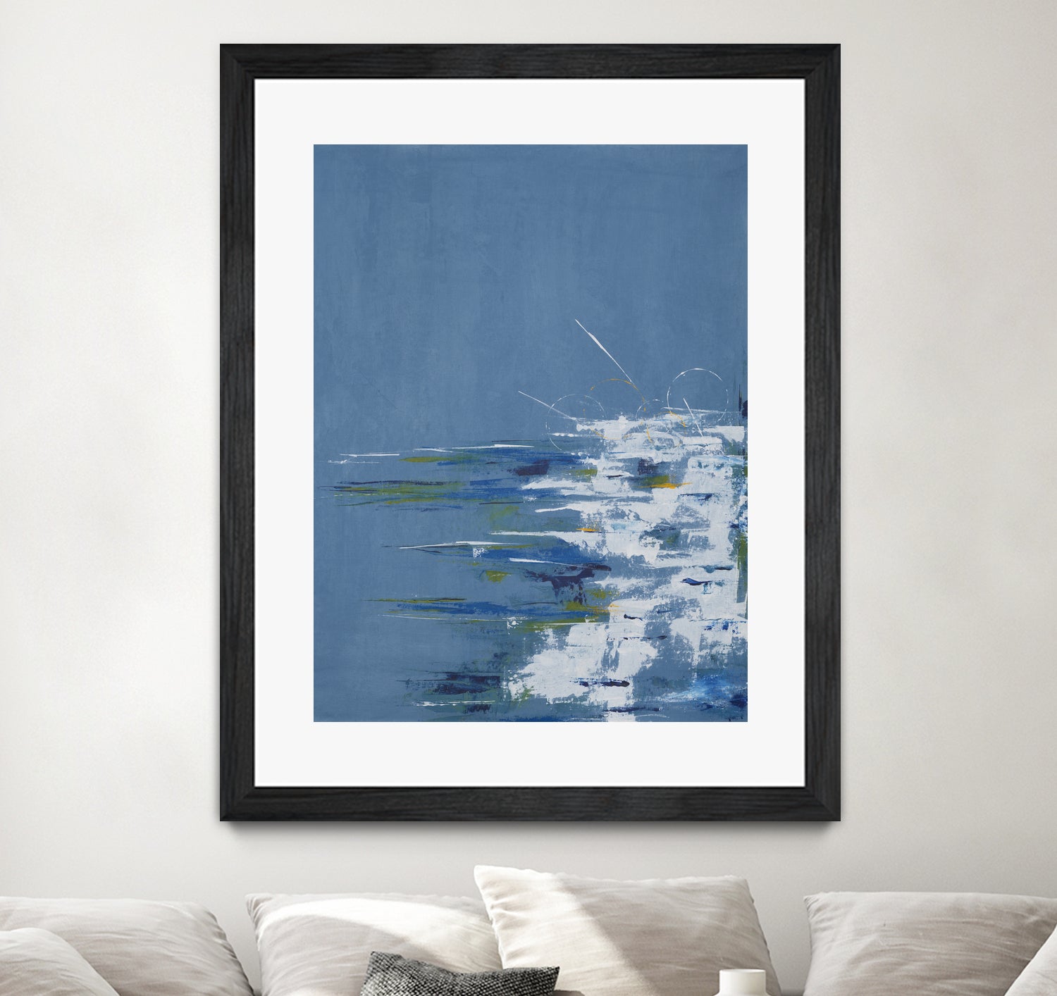 Tip Toe Surf by Daleno Art on GIANT ART -  abstract