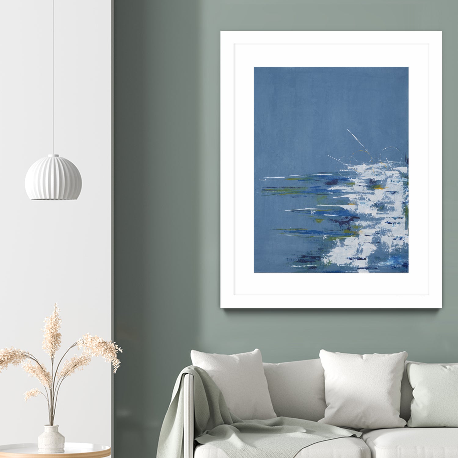 Tip Toe Surf by Daleno Art on GIANT ART -  abstract