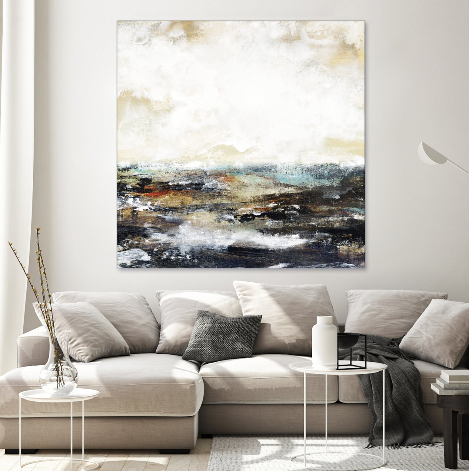 Troubled Waters I by Daleno Art on GIANT ART - multi abstract