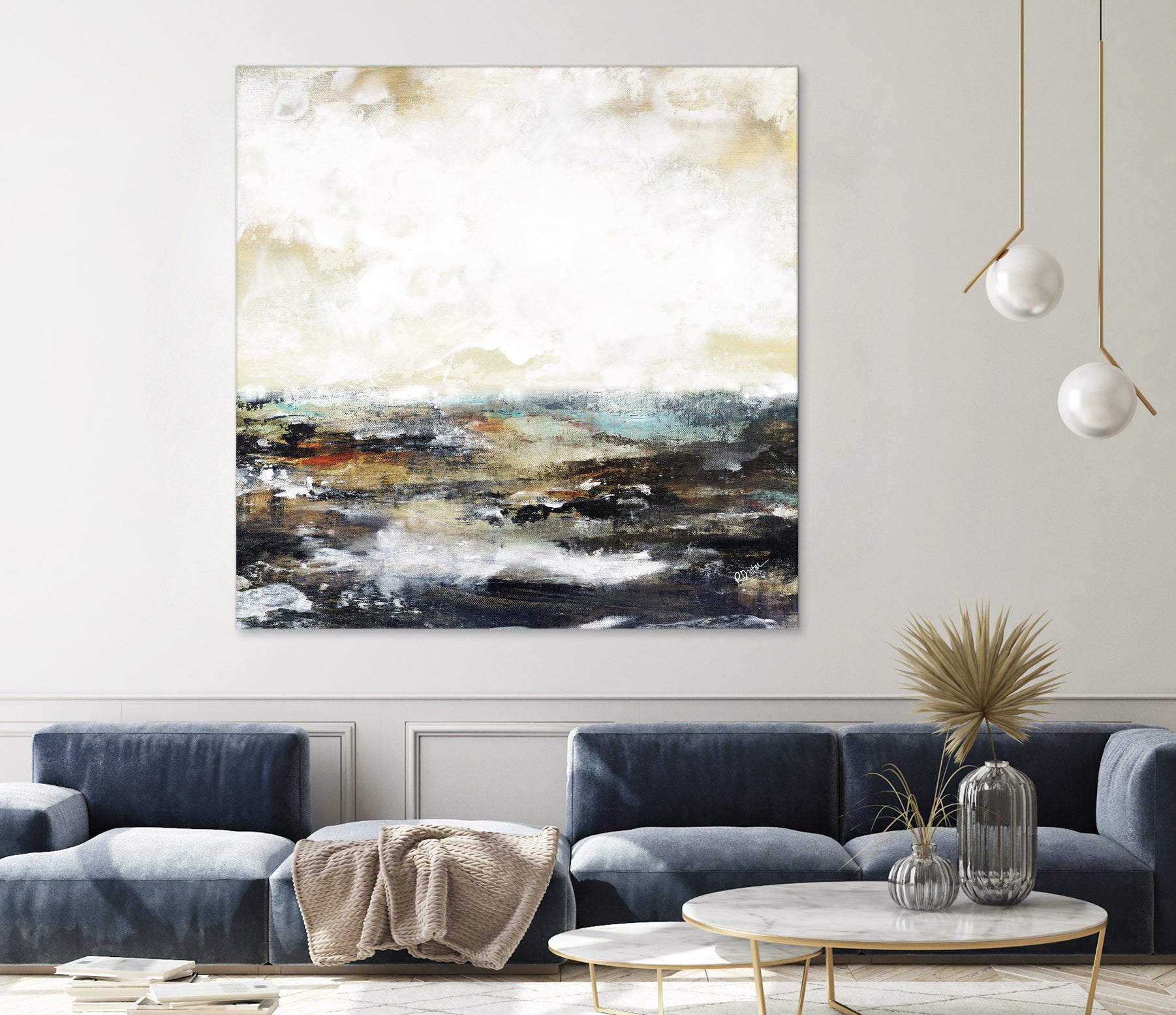 Troubled Waters I by Daleno Art on GIANT ART - multi abstract