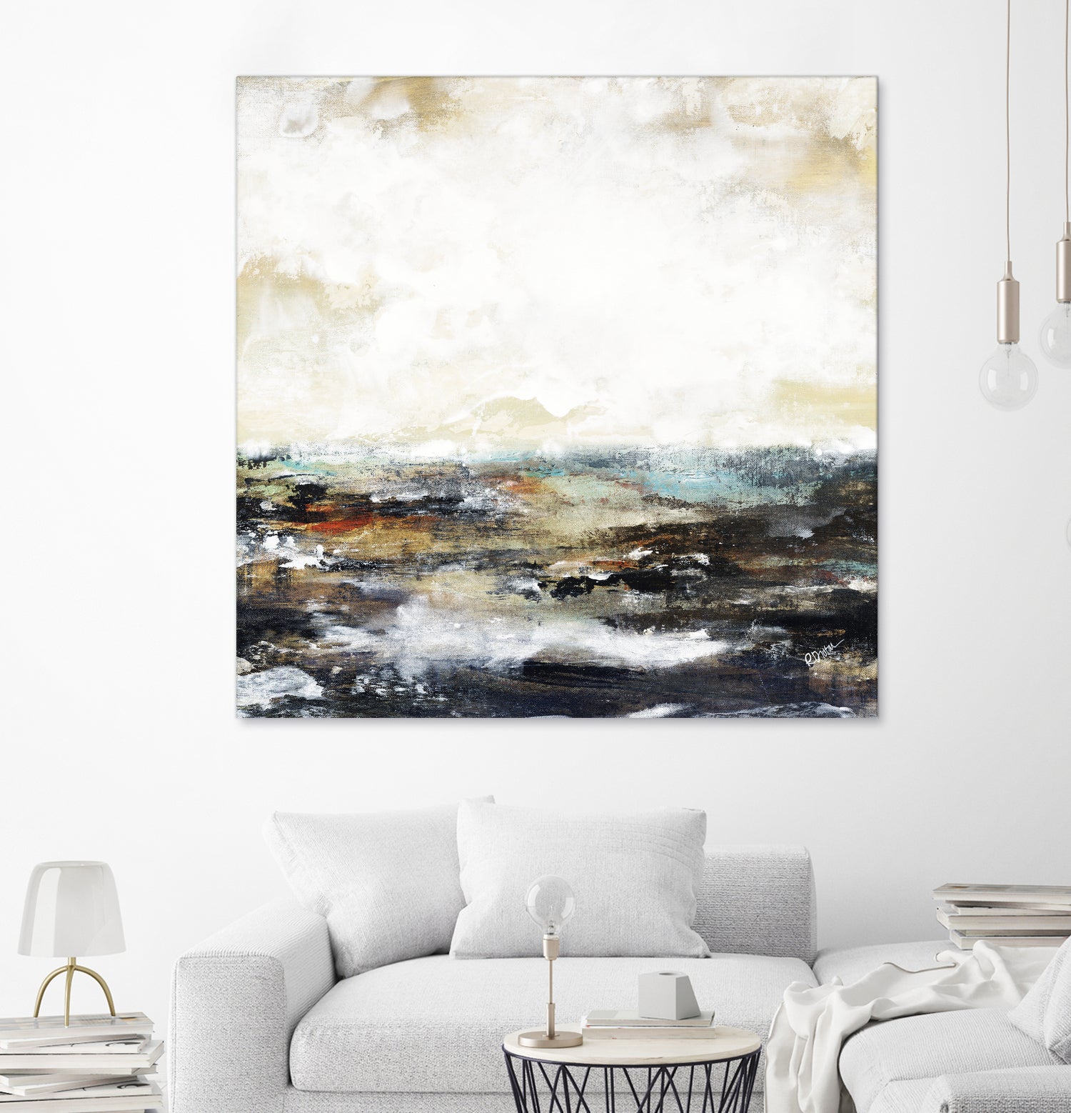 Troubled Waters I by Daleno Art on GIANT ART - multi abstract