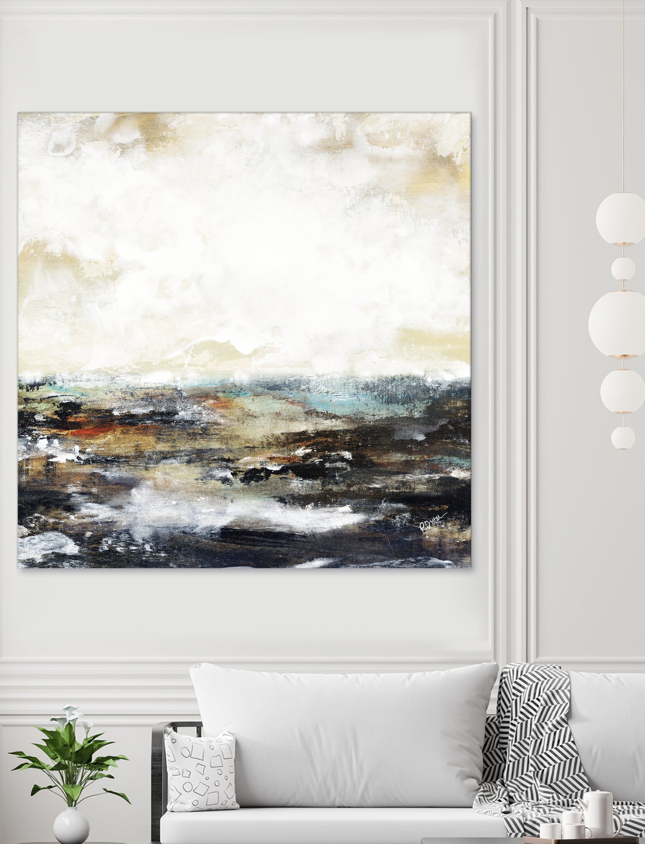 Troubled Waters I by Daleno Art on GIANT ART - multi abstract