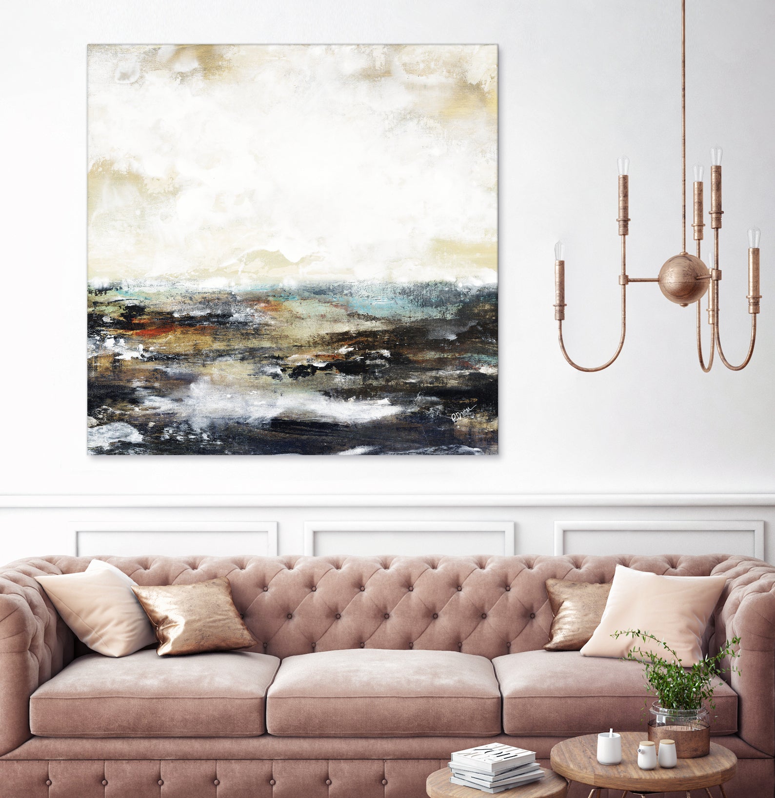 Troubled Waters I by Daleno Art on GIANT ART - multi abstract