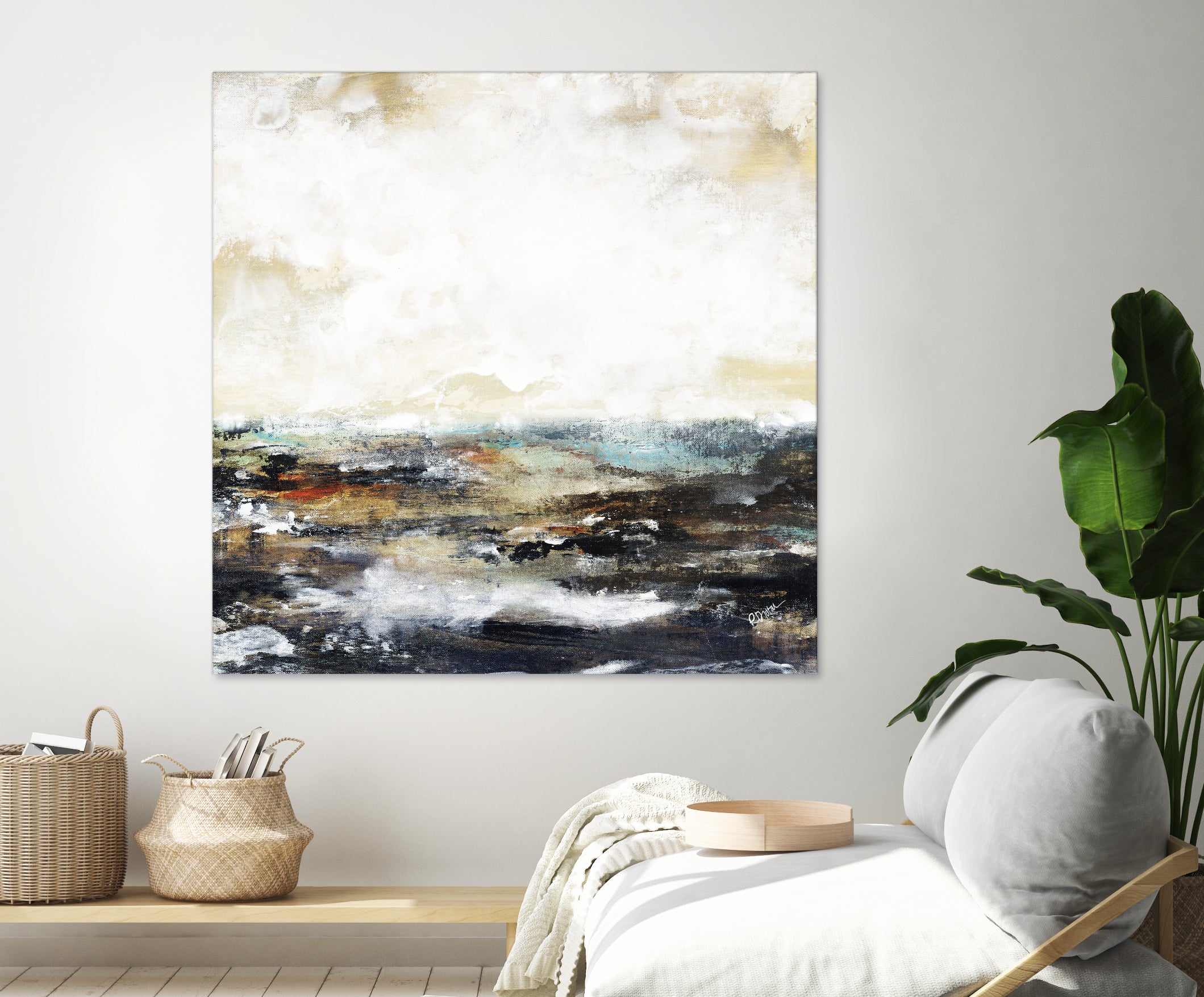 Troubled Waters I by Daleno Art on GIANT ART - multi abstract