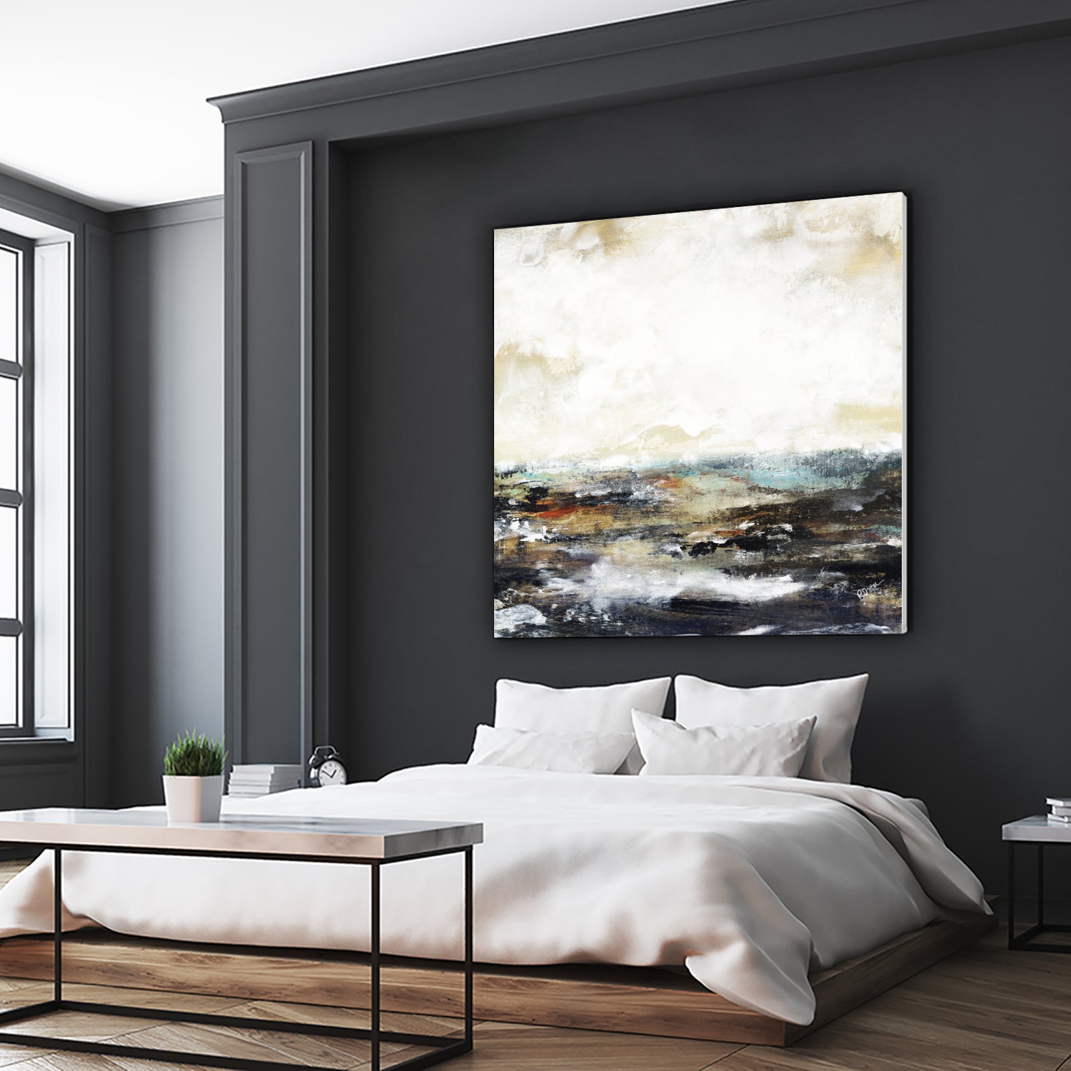 Troubled Waters I by Daleno Art on GIANT ART - multi abstract