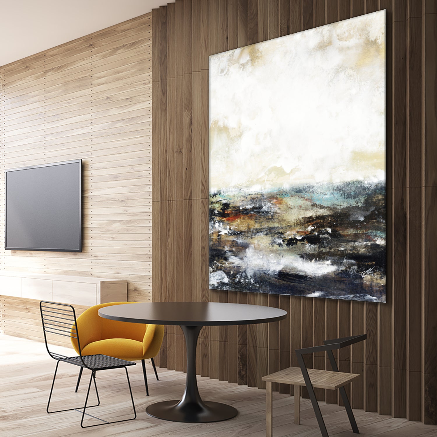 Troubled Waters I by Daleno Art on GIANT ART - multi abstract