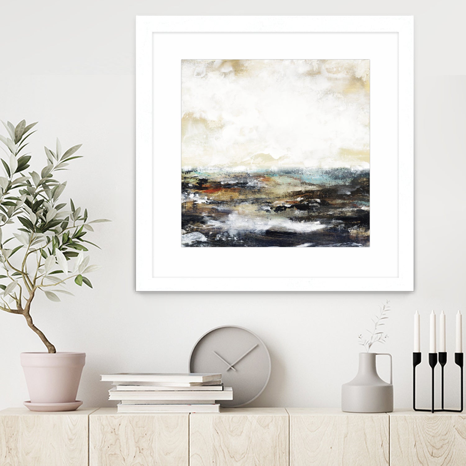 Troubled Waters I by Daleno Art on GIANT ART - multi abstract