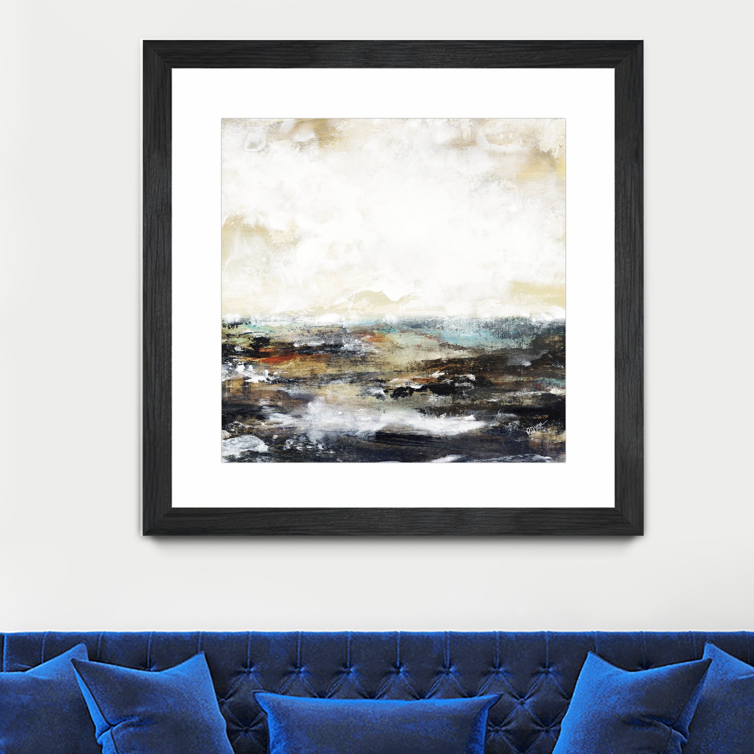 Troubled Waters I by Daleno Art on GIANT ART - multi abstract