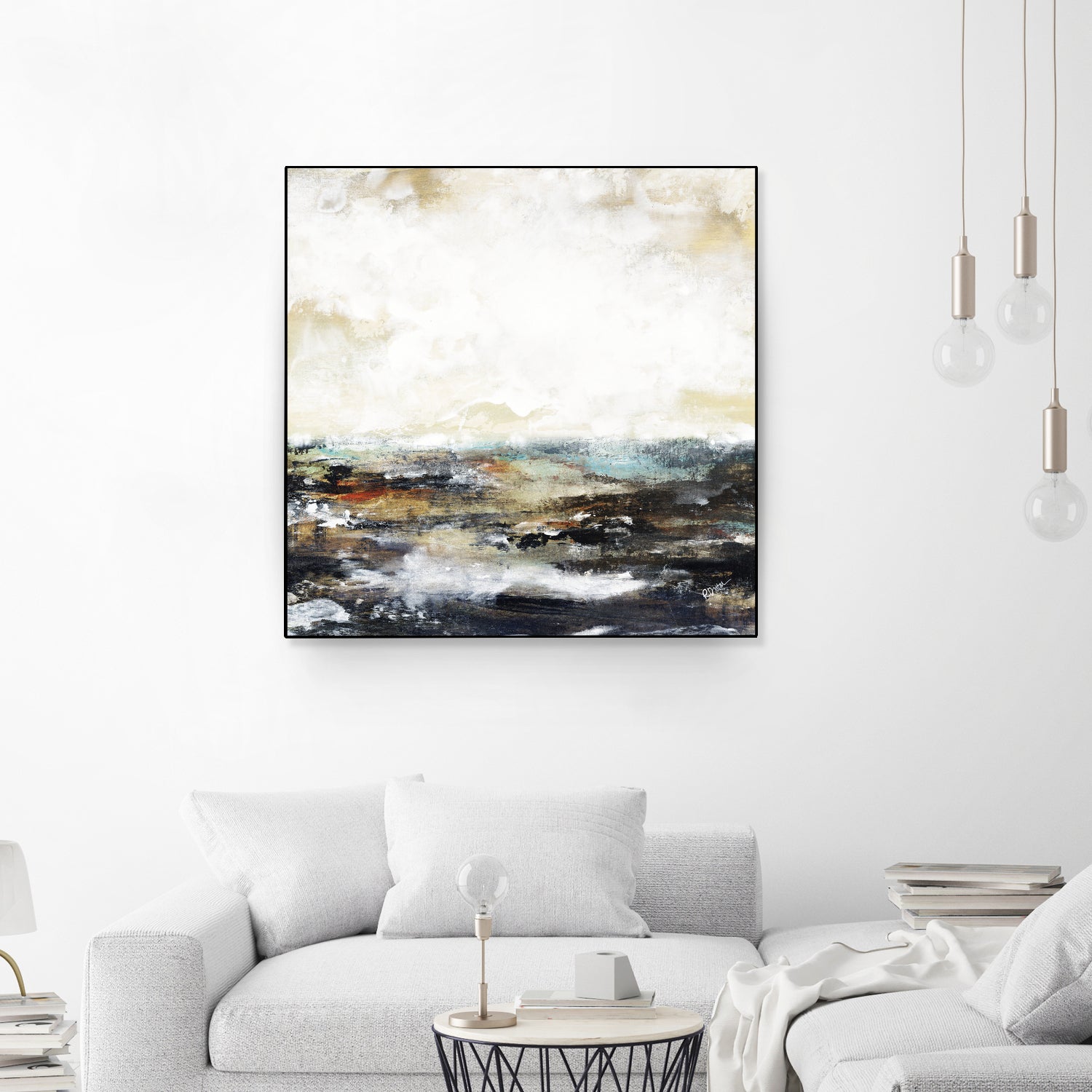 Troubled Waters I by Daleno Art on GIANT ART - multi abstract