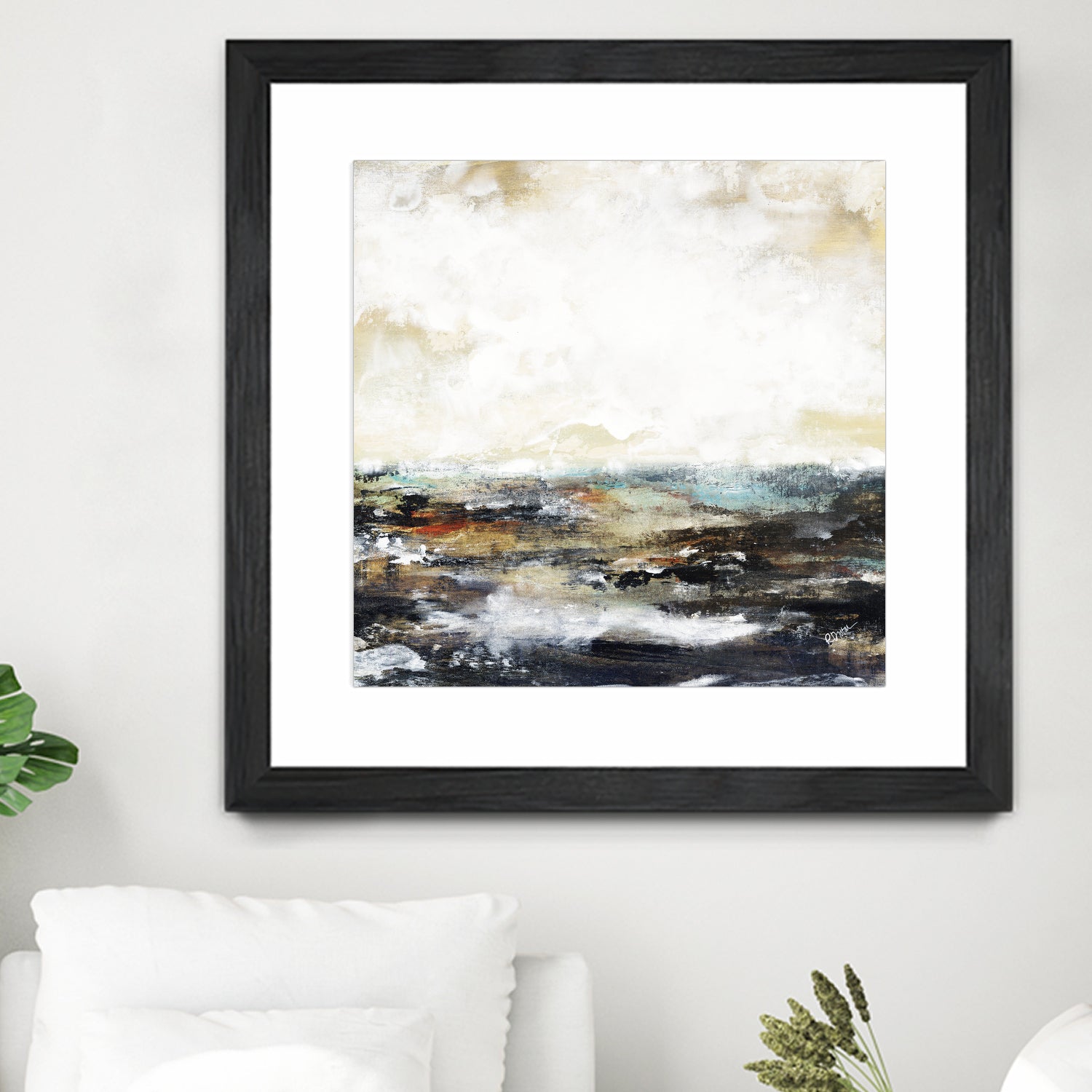 Troubled Waters I by Daleno Art on GIANT ART - multi abstract