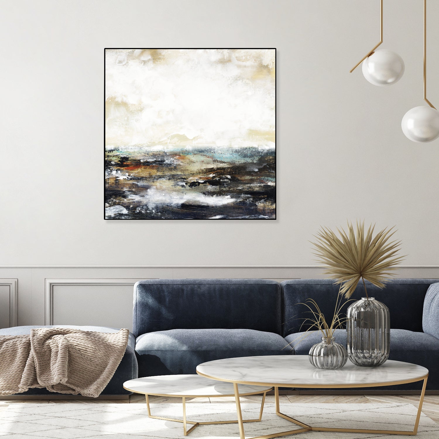 Troubled Waters I by Daleno Art on GIANT ART - multi abstract