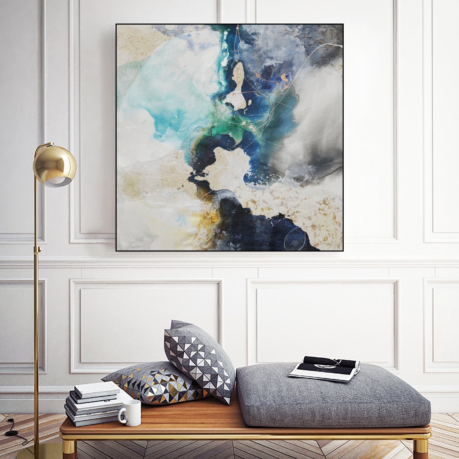 Kinky Flow by Daleno Art on GIANT ART - multi abstract