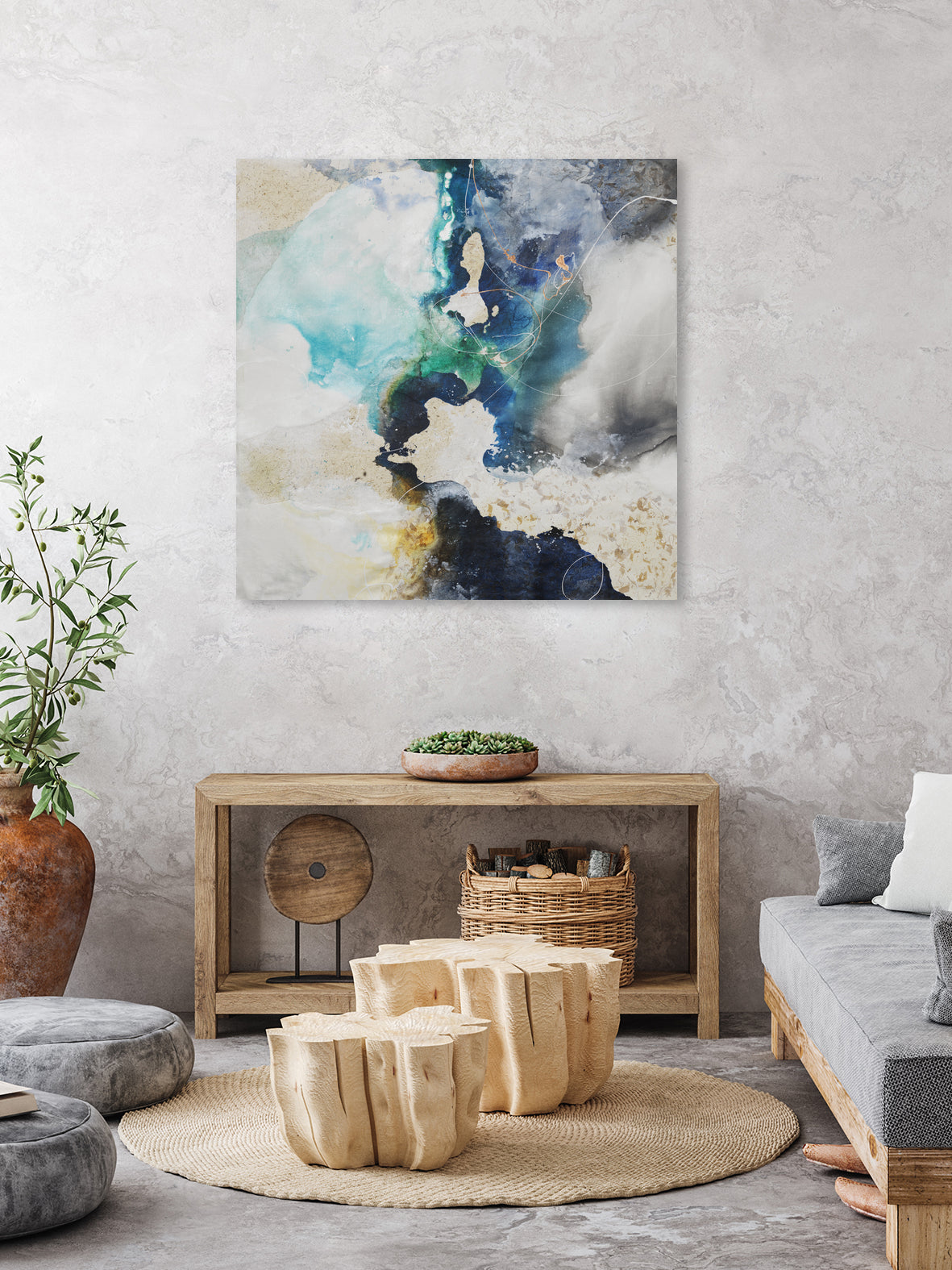 Kinky Flow by Daleno Art on GIANT ART - multi abstract