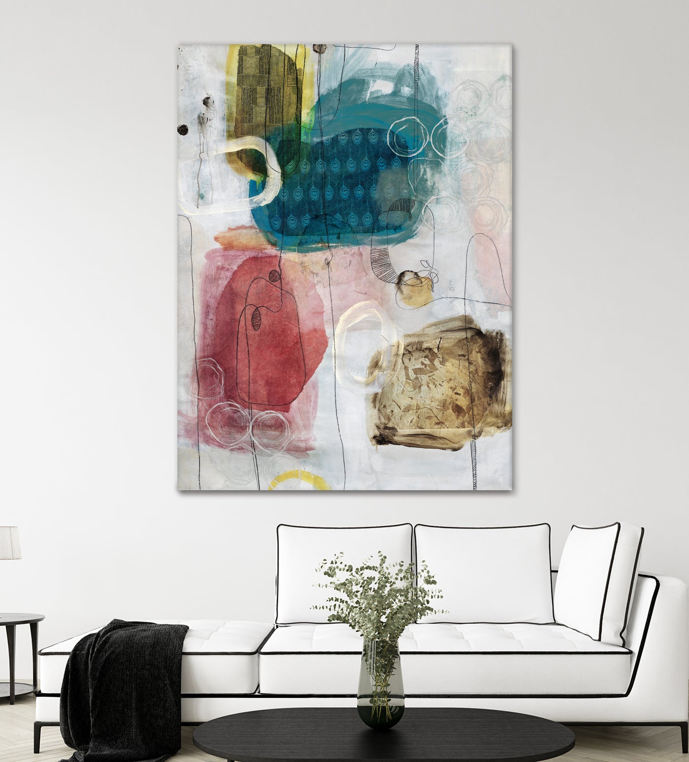 Flip Flop by Daleno Art on GIANT ART - multi abstract