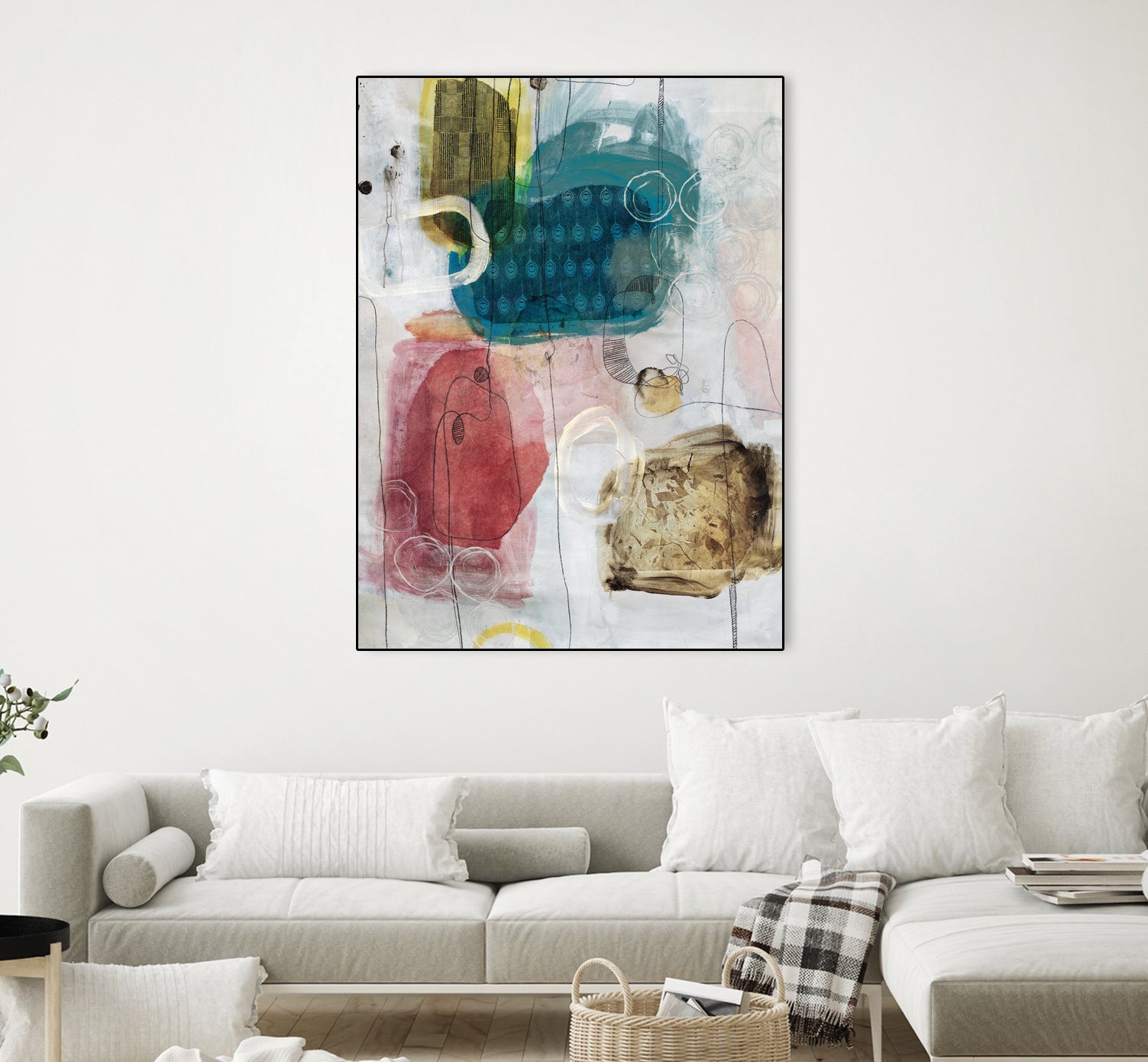 Flip Flop by Daleno Art on GIANT ART - multi abstract