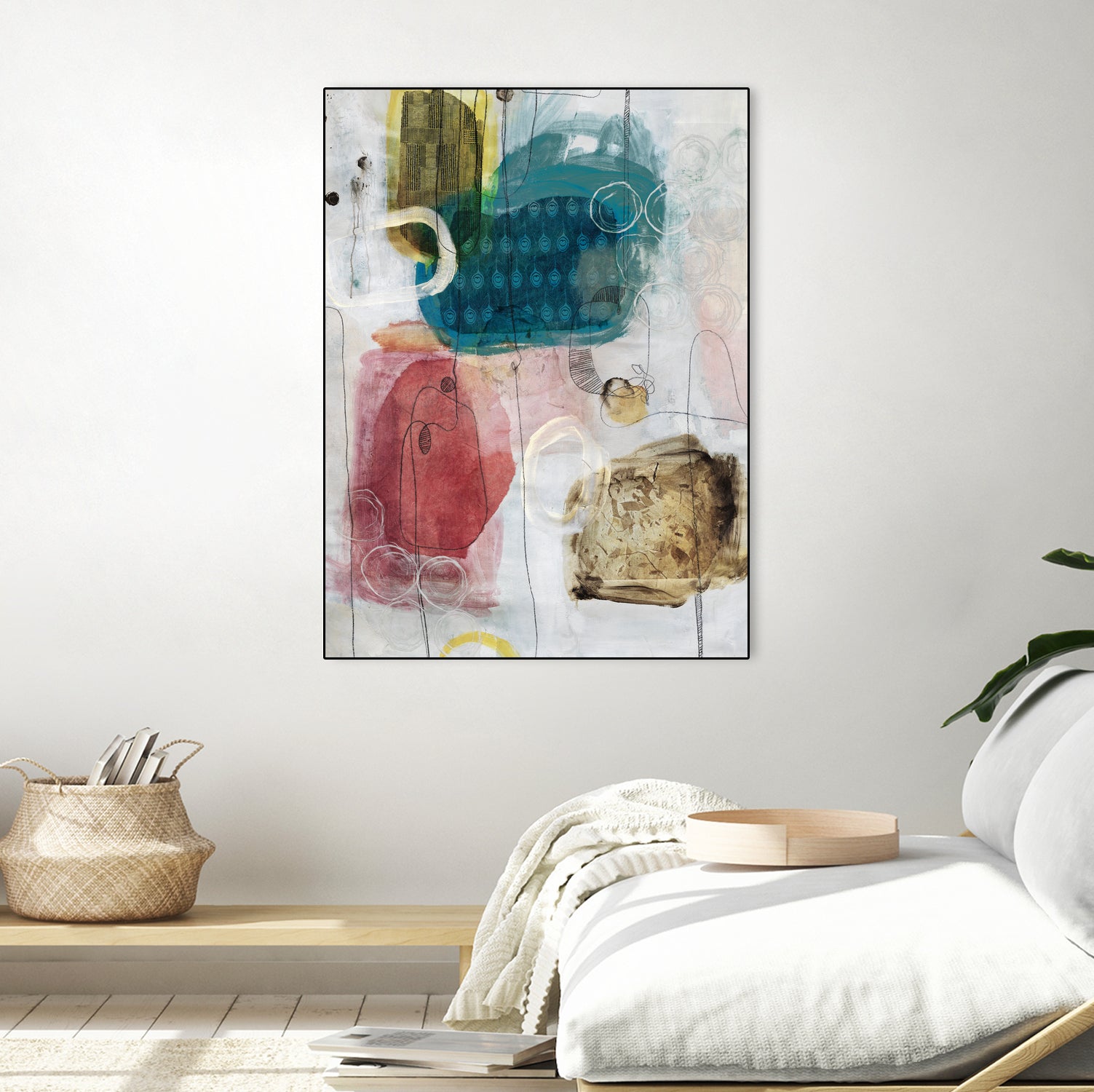 Flip Flop by Daleno Art on GIANT ART - multi abstract