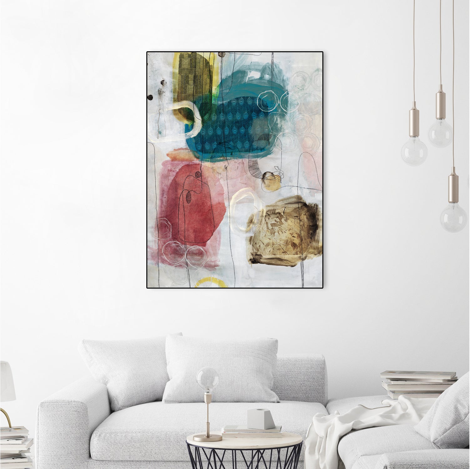 Flip Flop by Daleno Art on GIANT ART - multi abstract