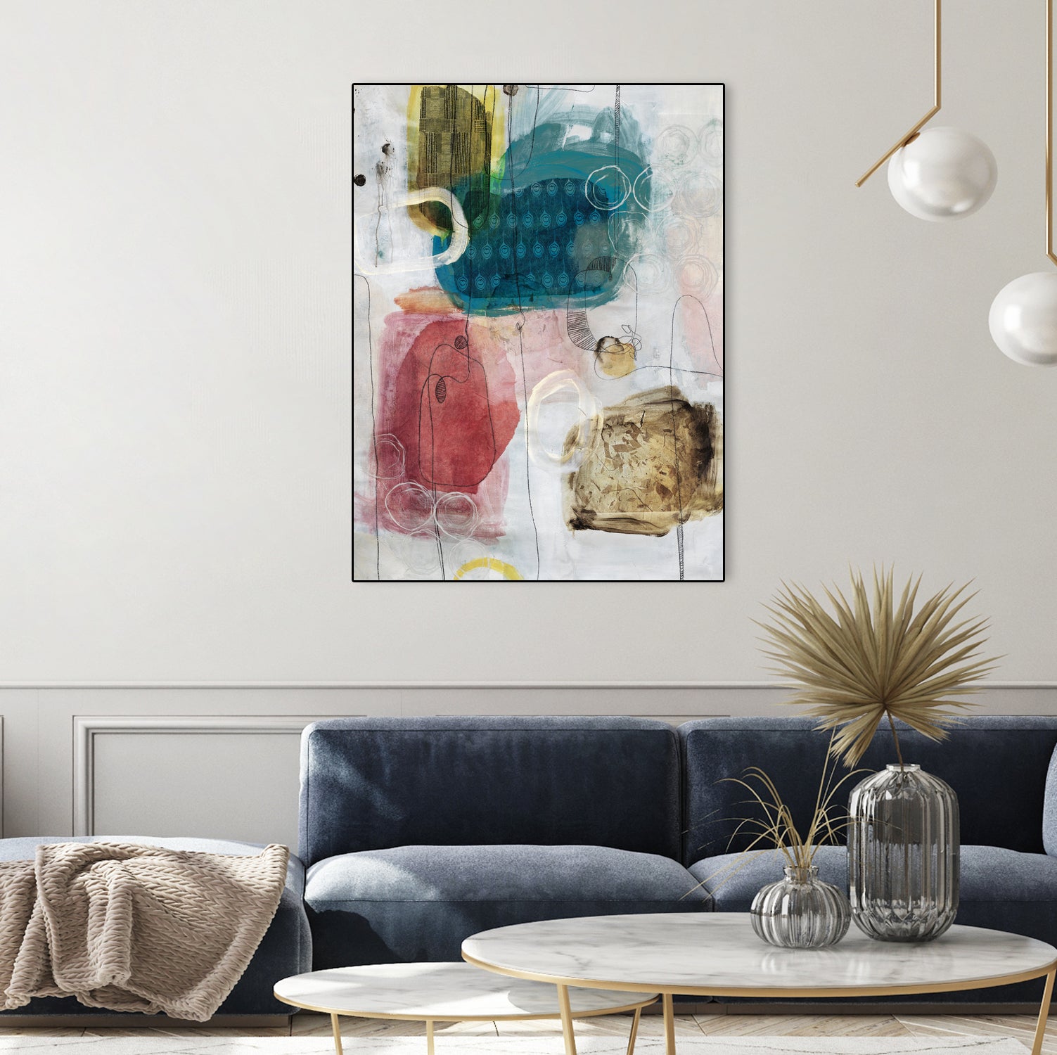 Flip Flop by Daleno Art on GIANT ART - multi abstract