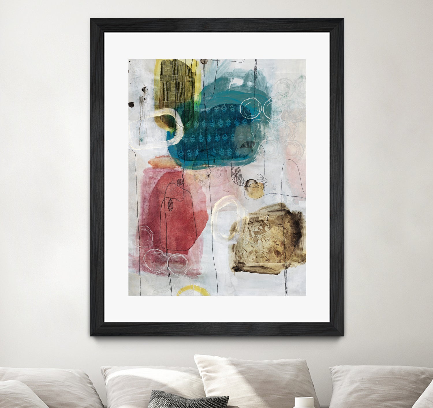 Flip Flop by Daleno Art on GIANT ART - multi abstract