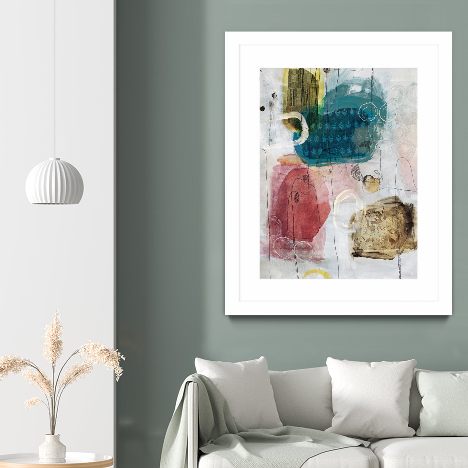 Flip Flop by Daleno Art on GIANT ART - multi abstract