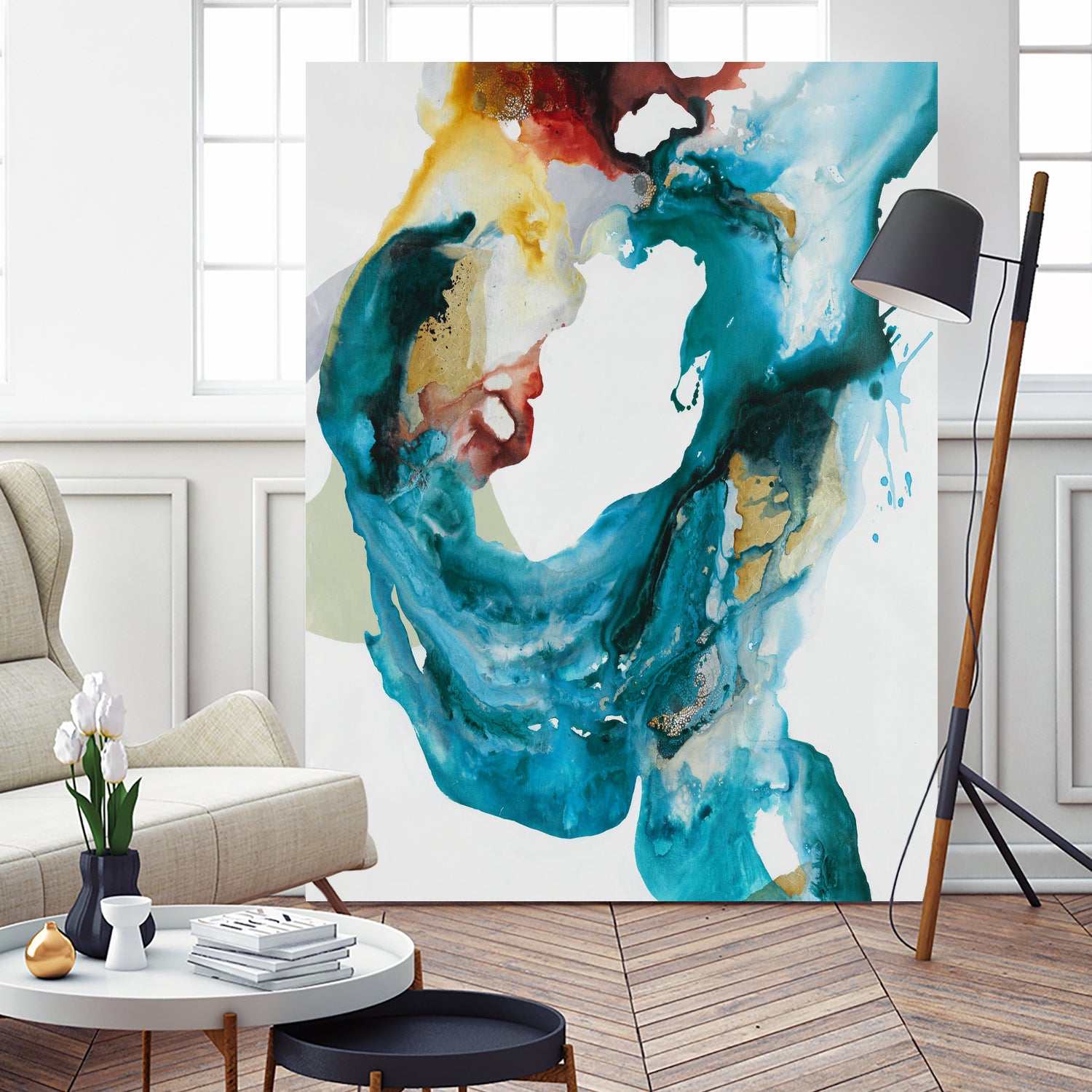 Weighted Flow II by Daleno Art on GIANT ART -  abstract