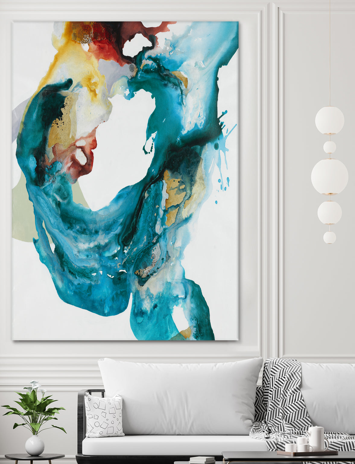 Weighted Flow II by Daleno Art on GIANT ART -  abstract