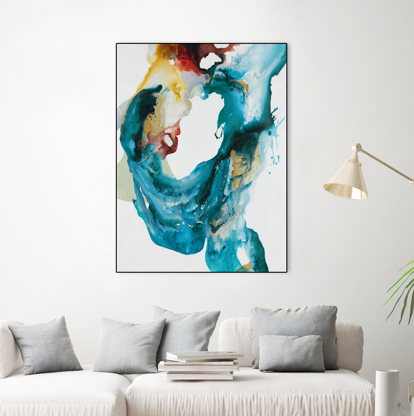 Weighted Flow II by Daleno Art on GIANT ART -  abstract