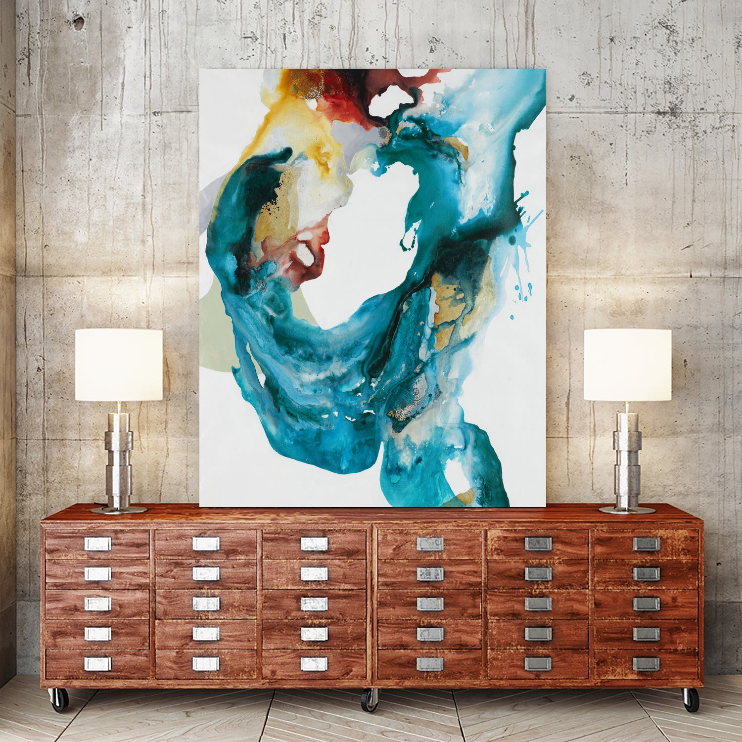 Weighted Flow II by Daleno Art on GIANT ART -  abstract