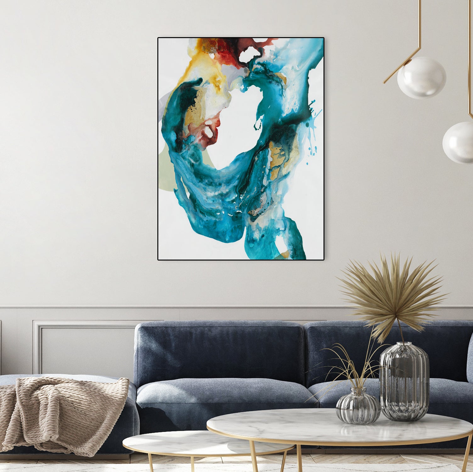 Weighted Flow II by Daleno Art on GIANT ART -  abstract