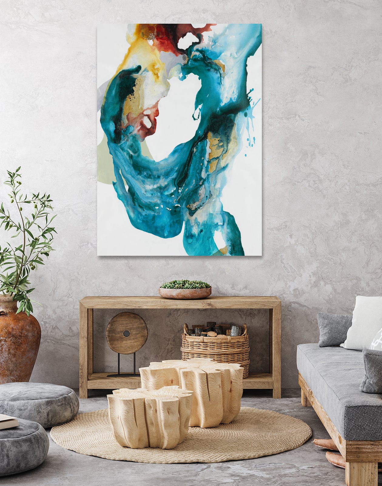 Weighted Flow II by Daleno Art on GIANT ART -  abstract