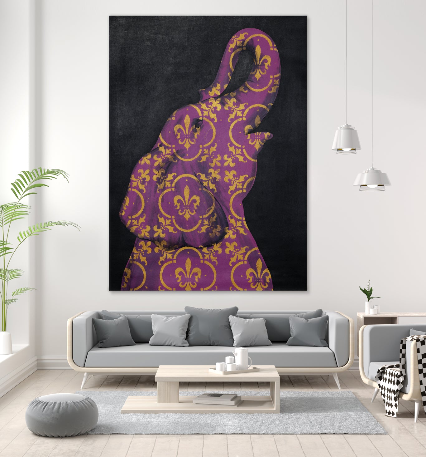 Zoo Celebration I by Daleno Art on GIANT ART -  abstract