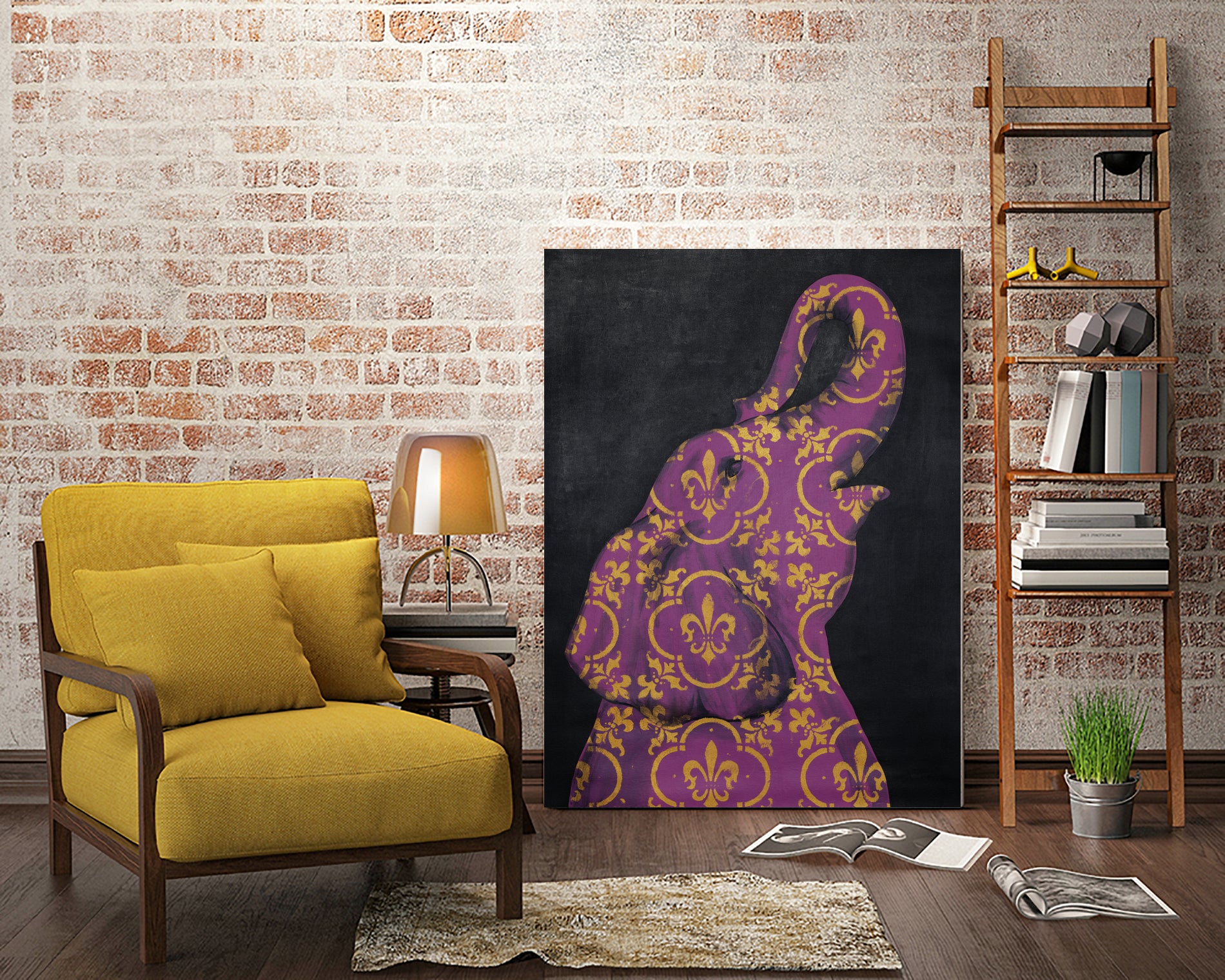 Zoo Celebration I by Daleno Art on GIANT ART -  abstract