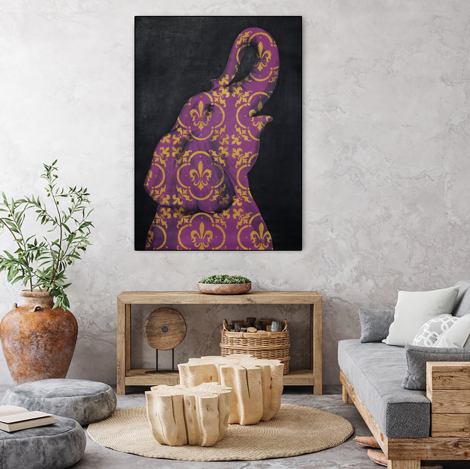 Zoo Celebration I by Daleno Art on GIANT ART -  abstract