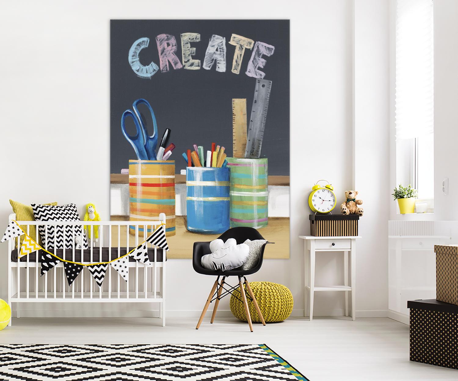 Rise and Shine IV by Daleno Art on GIANT ART - blue art for kids school