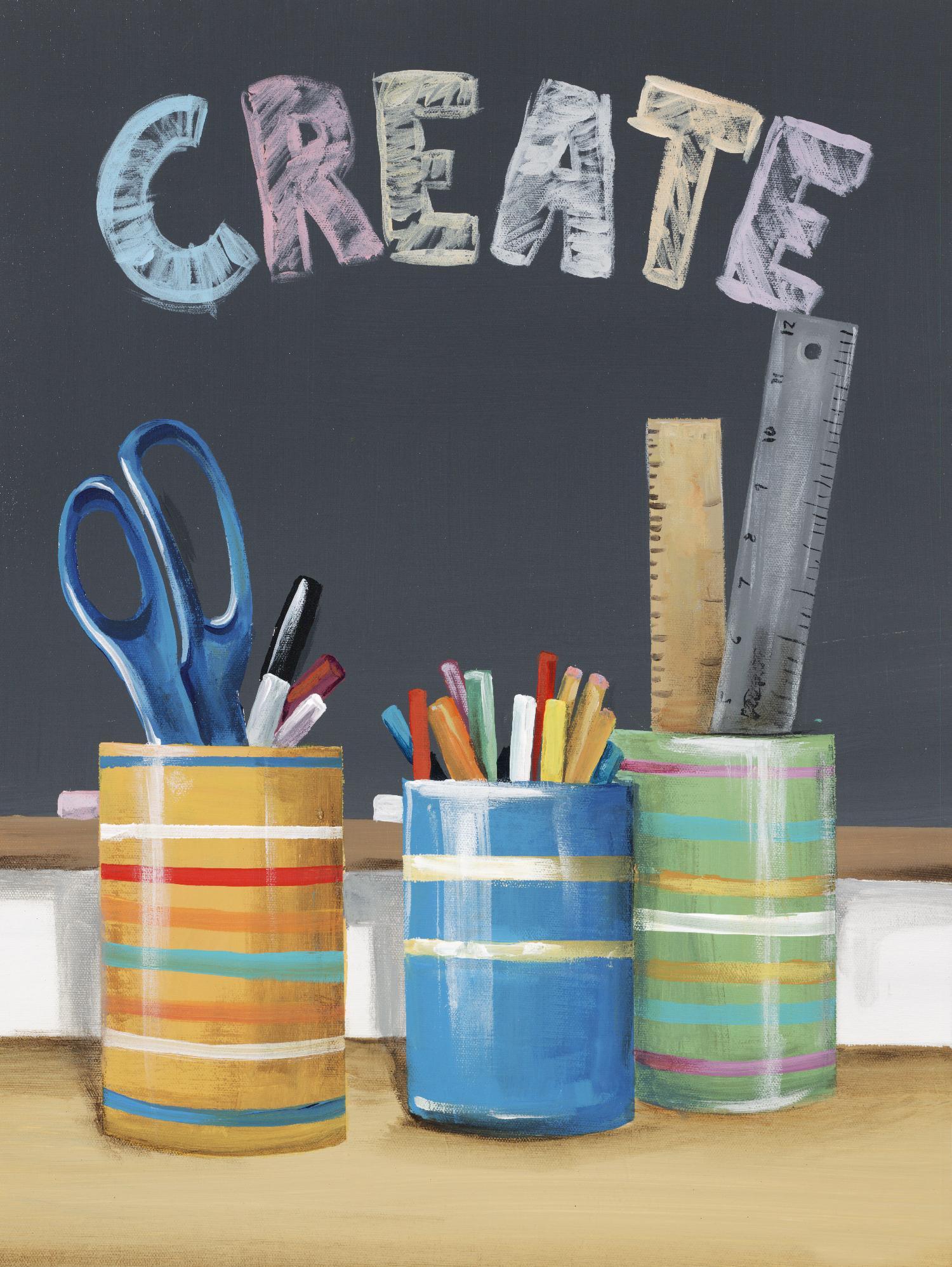 Rise and Shine IV by Daleno Art on GIANT ART - blue art for kids school