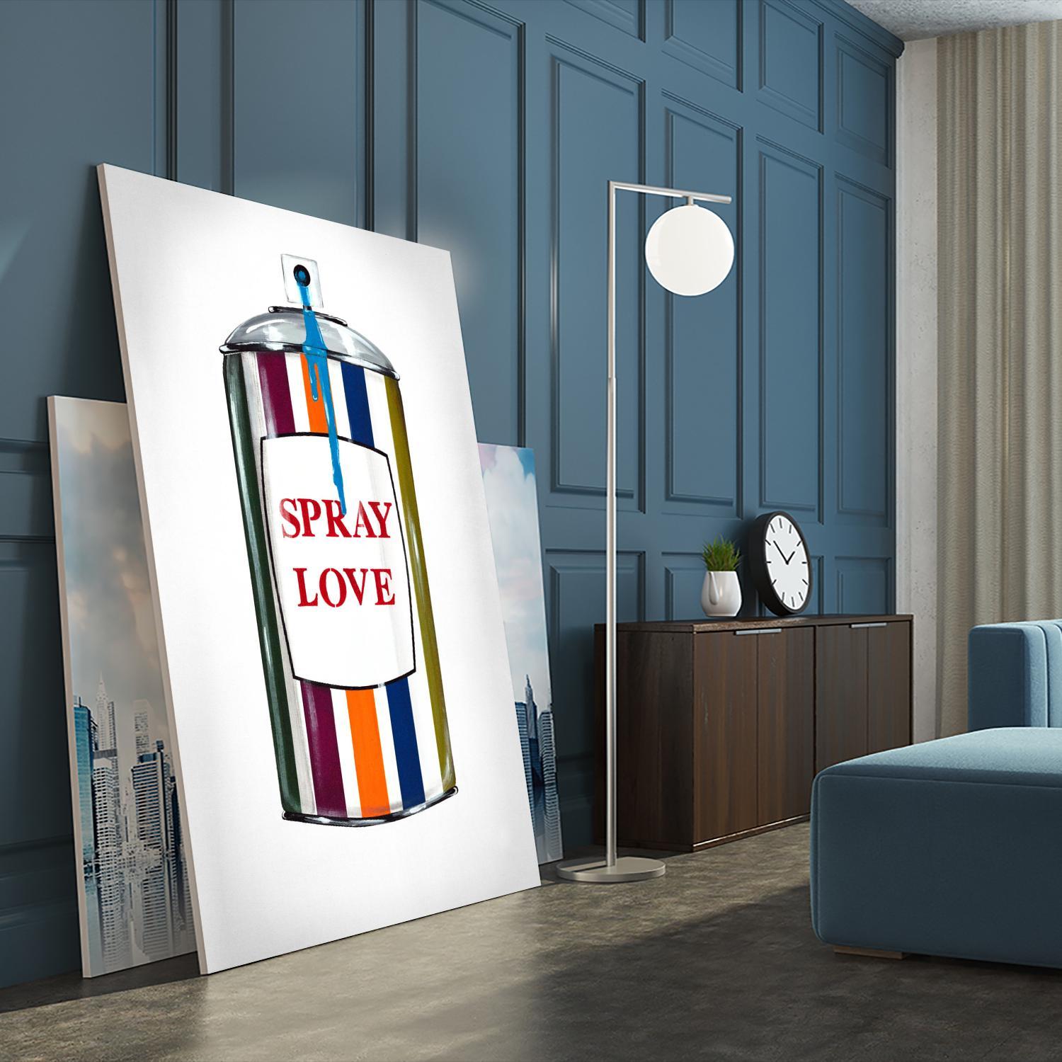 Public Expression V by Daleno Art on GIANT ART - orange typography love