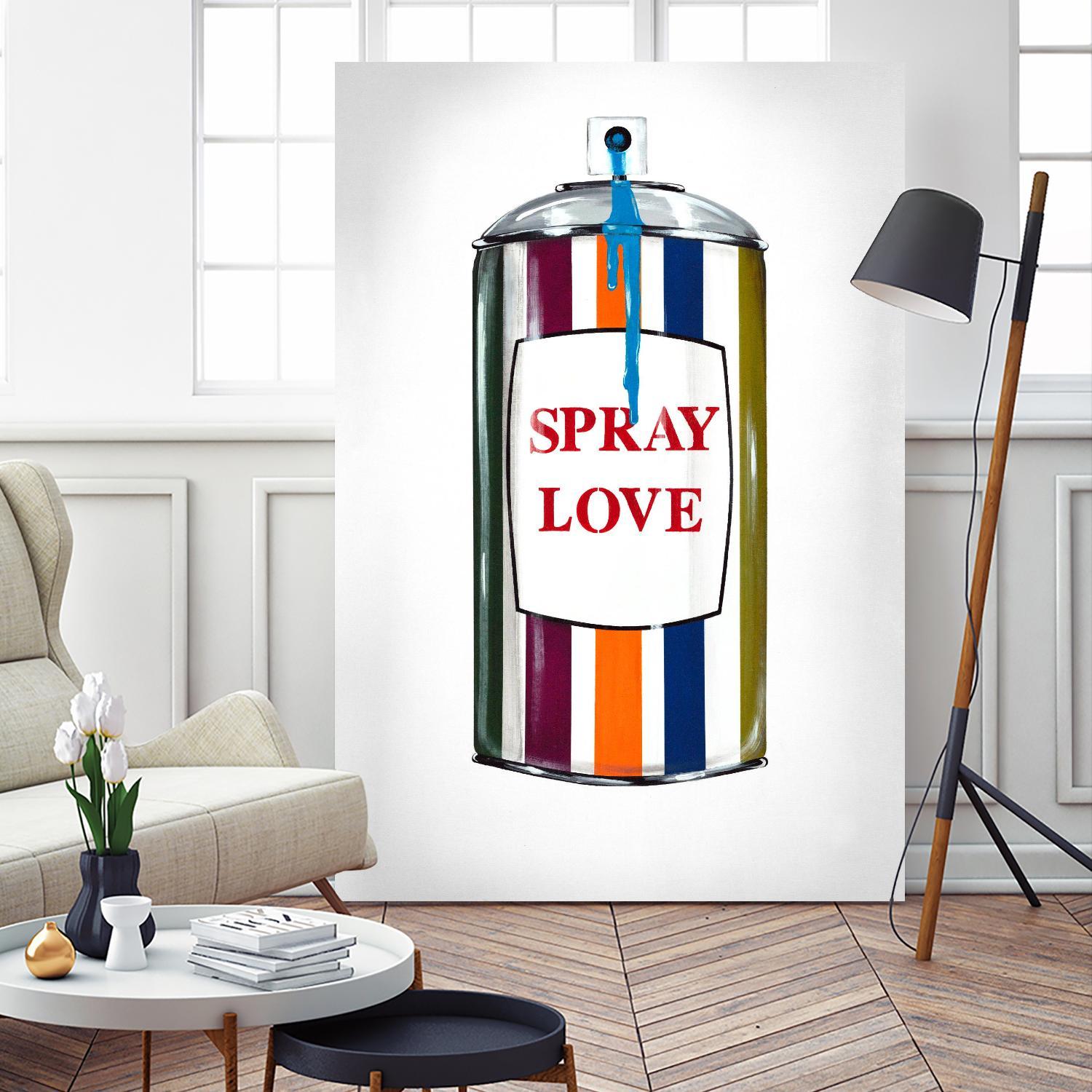 Public Expression V by Daleno Art on GIANT ART - orange typography love