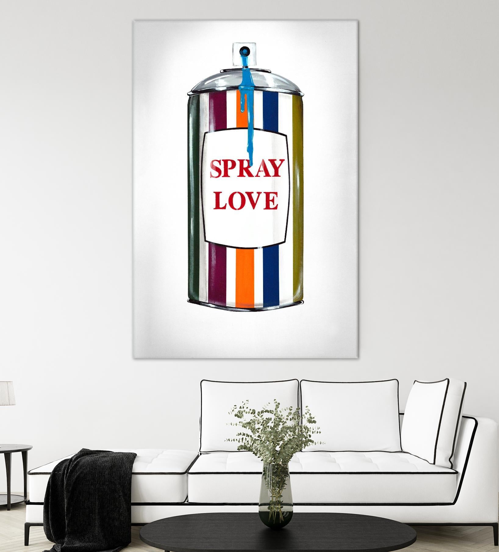 Public Expression V by Daleno Art on GIANT ART - orange typography love