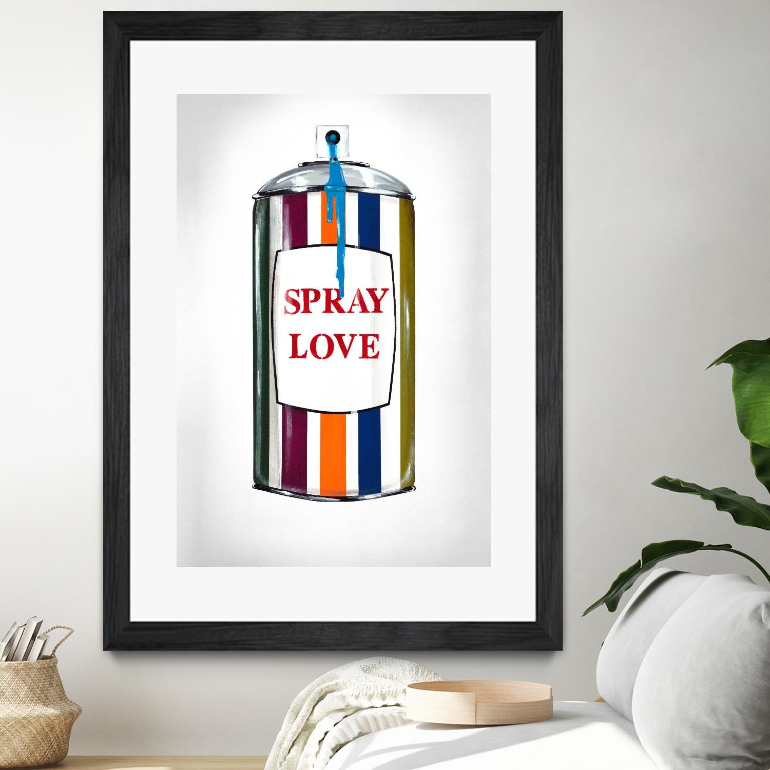 Public Expression V by Daleno Art on GIANT ART - orange typography love