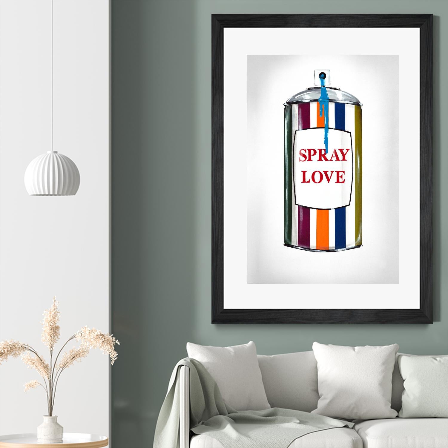 Public Expression V by Daleno Art on GIANT ART - orange typography love