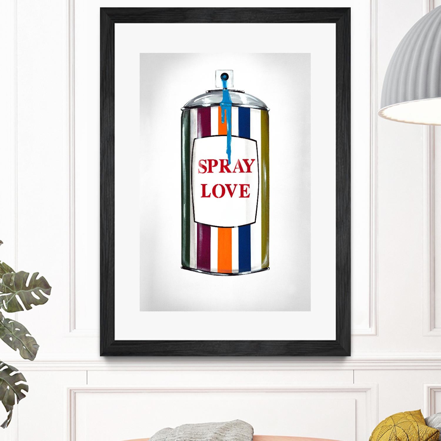 Public Expression V by Daleno Art on GIANT ART - orange typography love