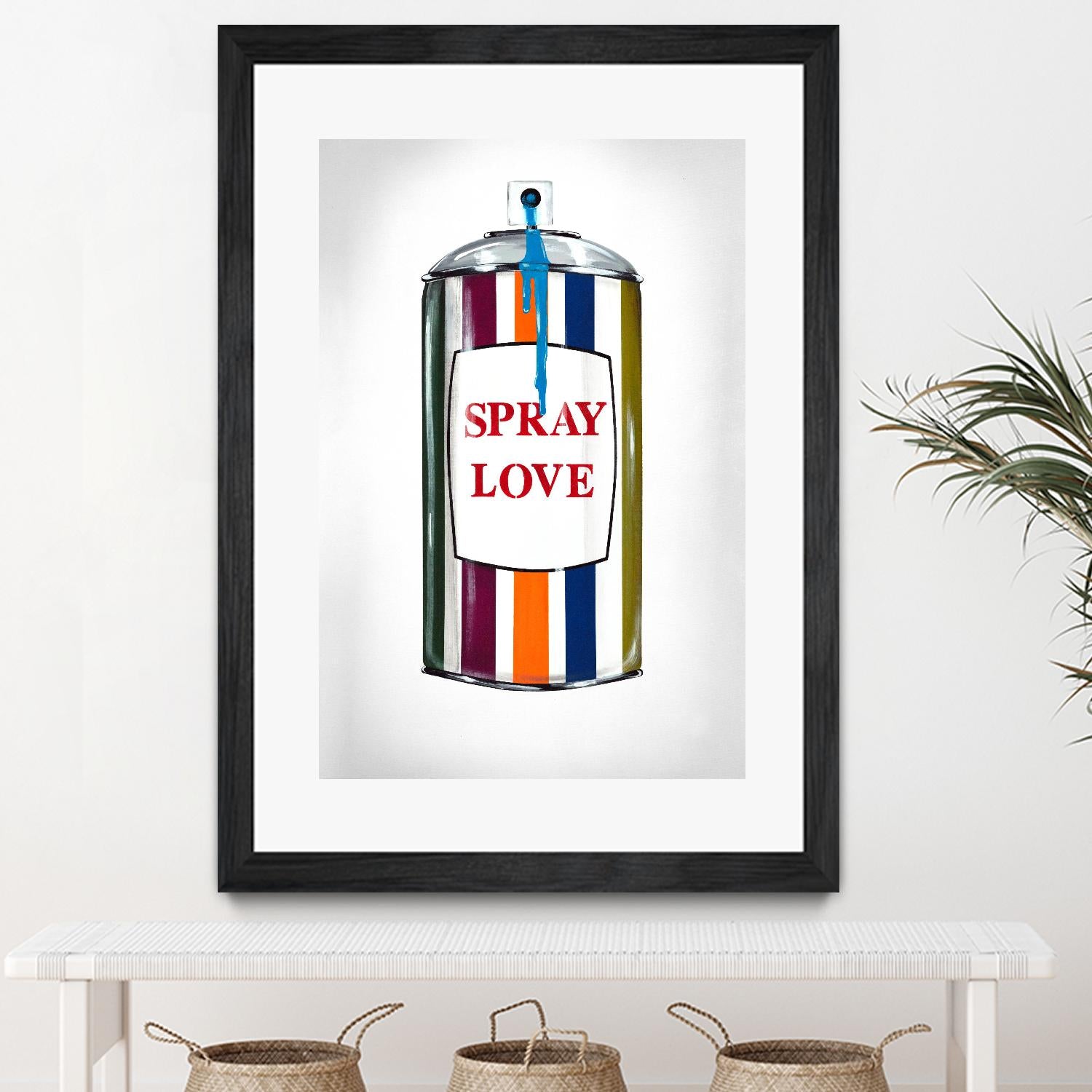 Public Expression V by Daleno Art on GIANT ART - orange typography love